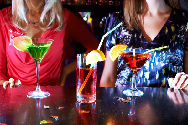 Three cocktails — Stock Photo, Image