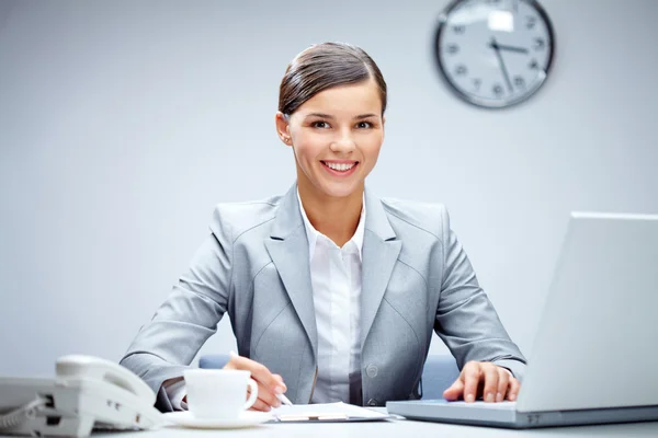 Empregador bem sucedido — Fotografia de Stock