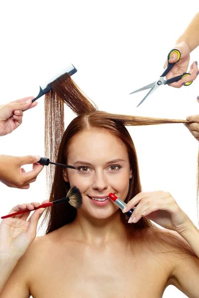 Kosmetikpflege — Stockfoto