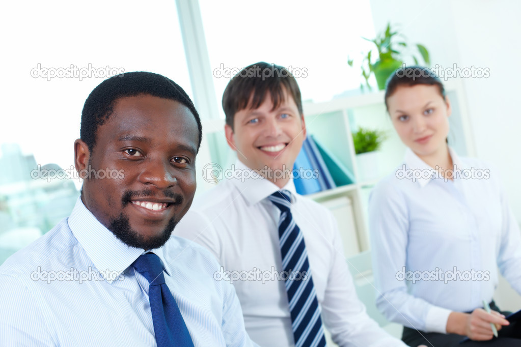 Three employees