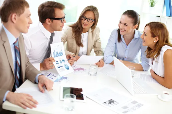 Bespreken — Stockfoto