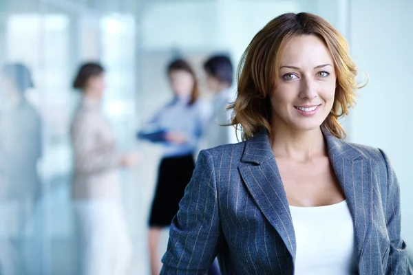 Charming businesswoman Stock Photo