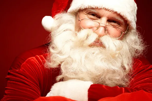 Happy Santa Stock Photo