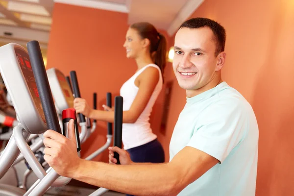 Gym träning — Stockfoto