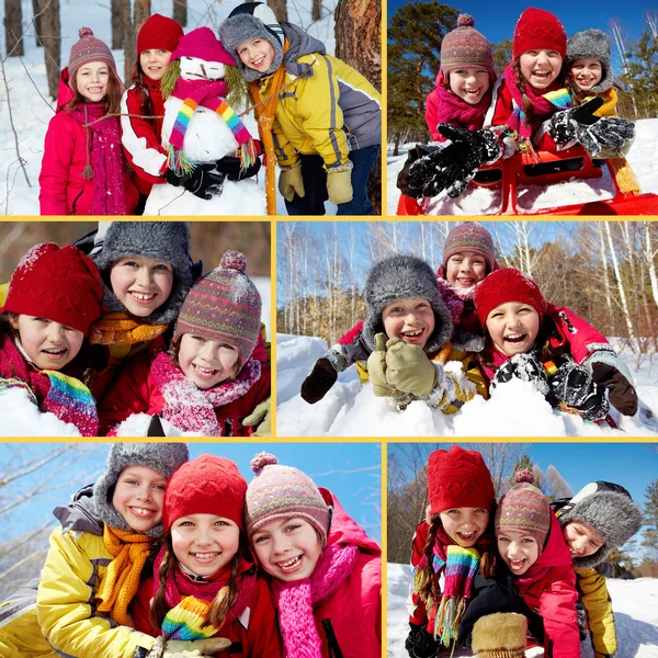 Zimní radost — Stock fotografie