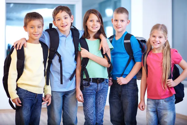 Compagni di scuola — Foto Stock