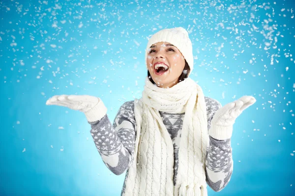 Winter joy — Stock Photo, Image