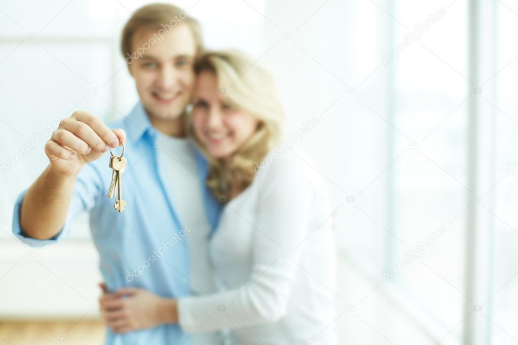Key to new flat