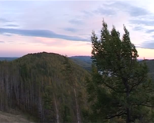 Panorama de montaña — Vídeos de Stock