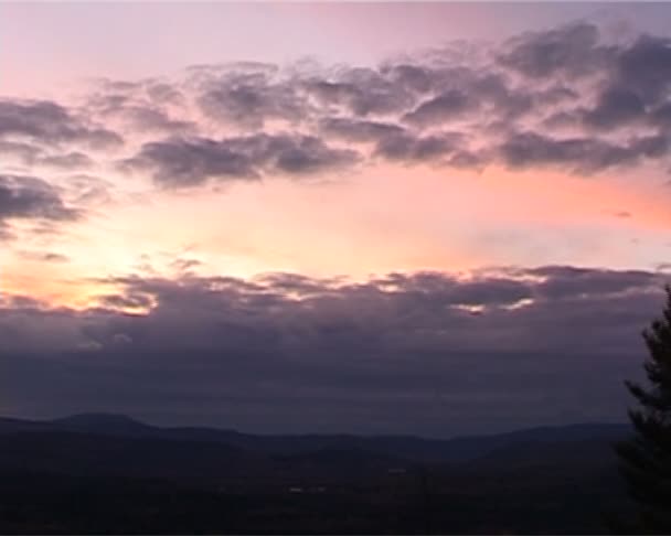 Panoramische hemel — Stockvideo