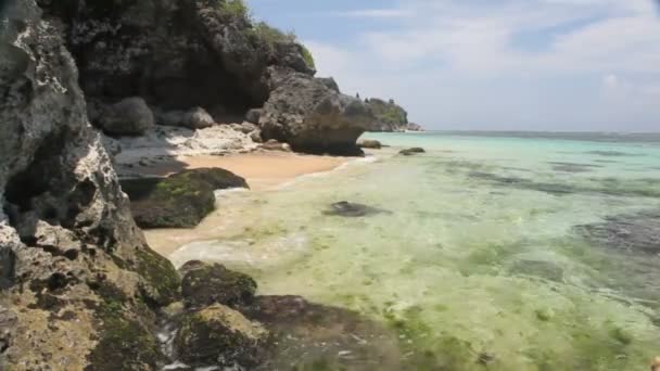 Caraïbische kust — Stockvideo