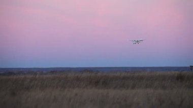 gün batımı uçuş