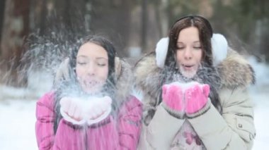 üfleme ve kar fırlatma