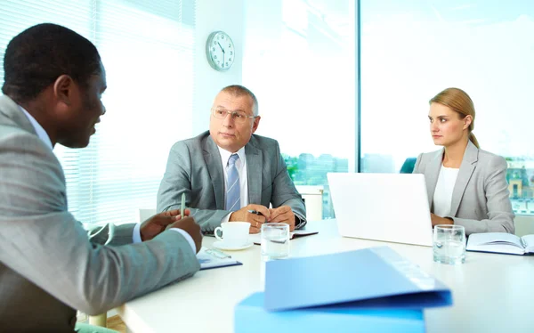Business team at work — Stock Photo, Image