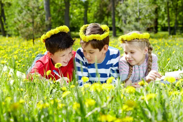 자유 시간을 보내고 — 스톡 사진