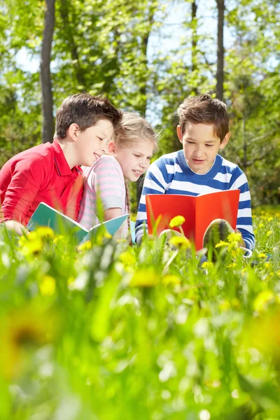 Resting and reading — Stock Photo, Image