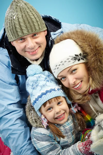 Family of three — Stock Photo, Image