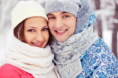 iki winterwear içinde