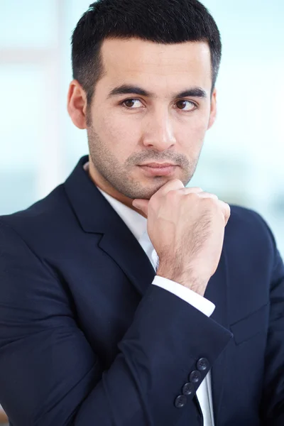 Schöner Geschäftsmann — Stockfoto