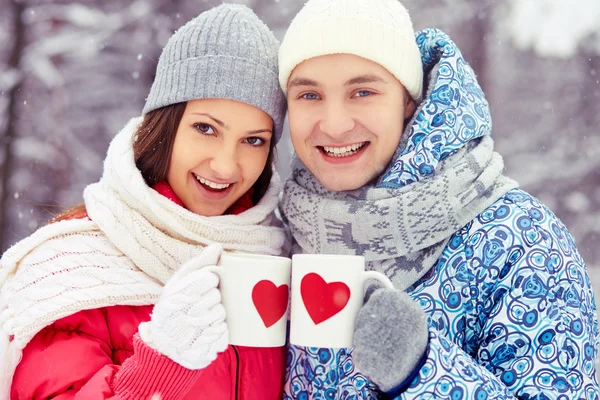 Brindis por el amor — Foto de Stock