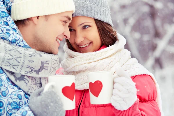 Winter romance — Stock Photo, Image