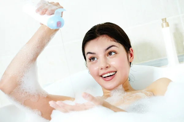 Lavado en el baño — Foto de Stock