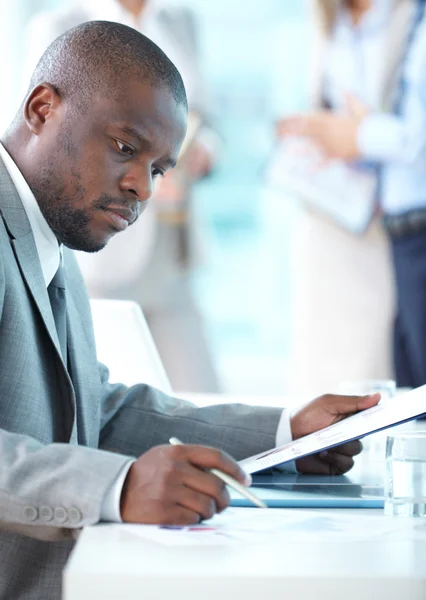 Zakelijke concentratie — Stockfoto