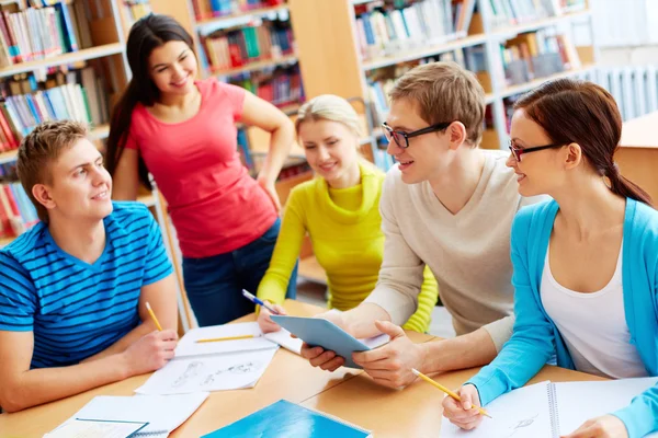 Vorbereitung auf Seminar — Stockfoto