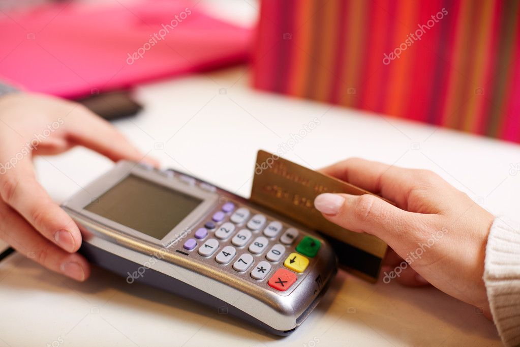 Paying by card