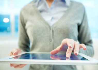 Dijital tablet ile çalışma