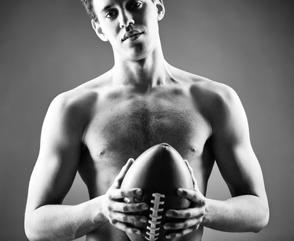 Chico con pelota — Foto de Stock