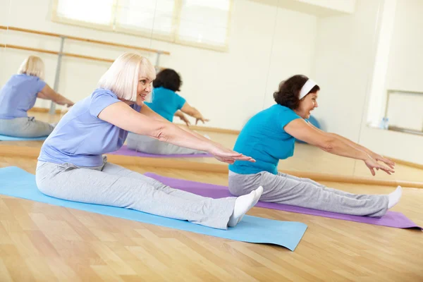 Formazione in Palestra — Foto Stock