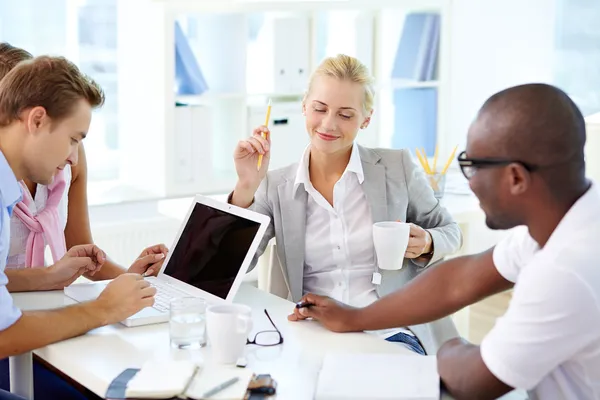 Gruppo di brainstorming — Foto Stock