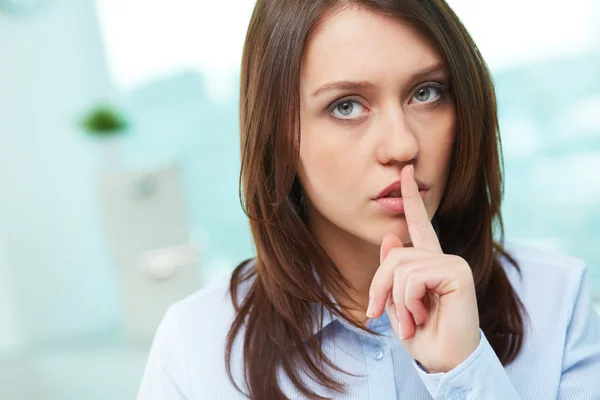 Professional secrecy — Stock Photo, Image