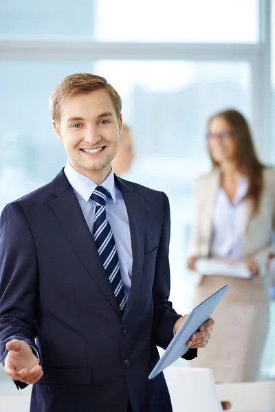 Eleganter Geschäftsmann — Stockfoto