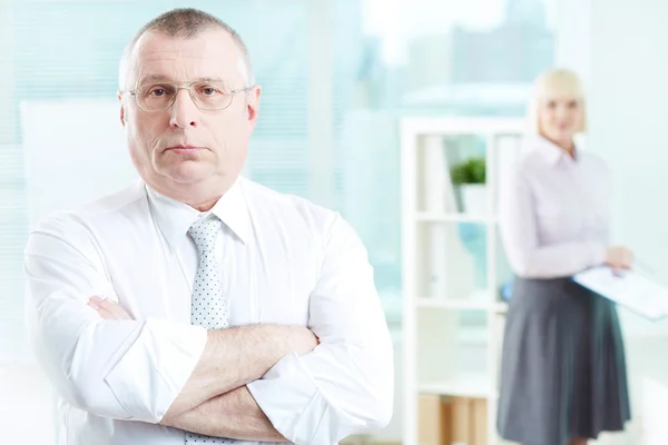 Ernstige man — Stockfoto