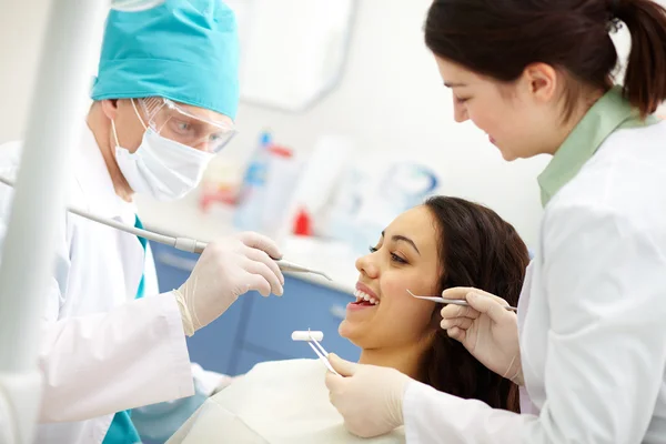 Dental check-up — Stockfoto