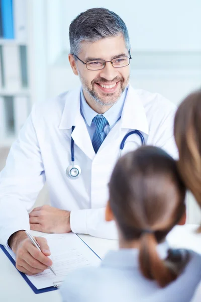 Clinician at work — Stock Photo, Image