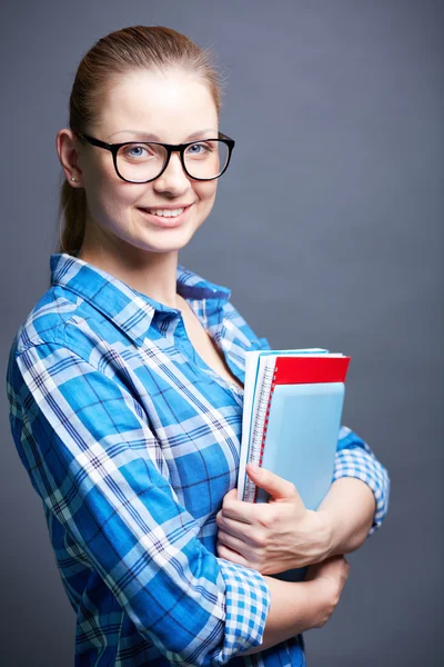 Estudante bonita — Fotografia de Stock