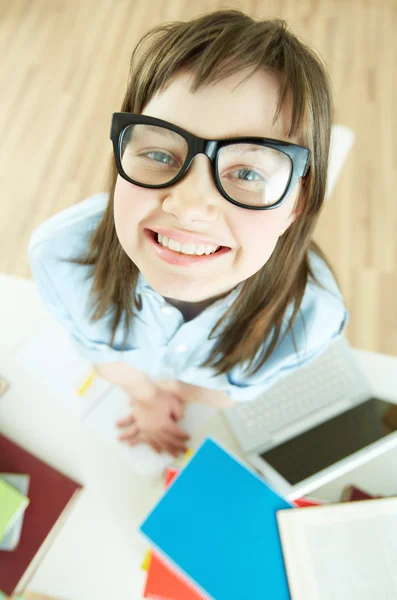 Funny pupil — Stock Photo, Image