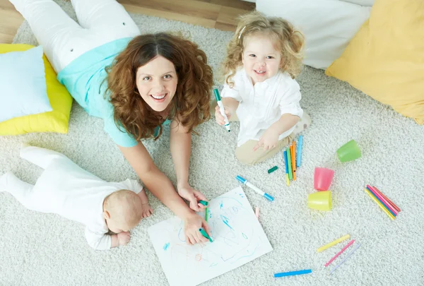 Babysitter — Stock Photo, Image