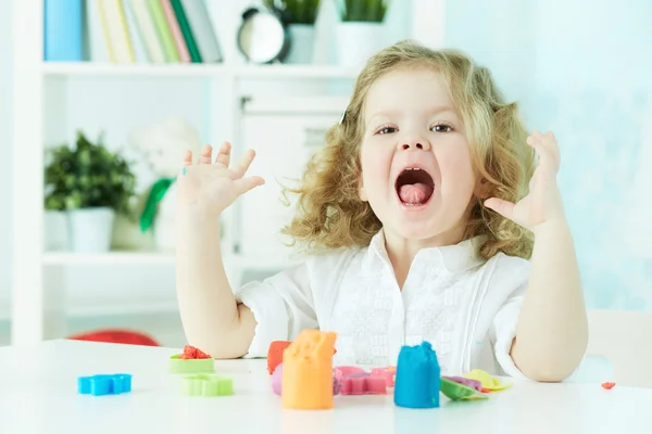 Niño feliz. — Foto de Stock