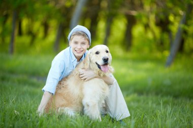 köpek için seviyorum