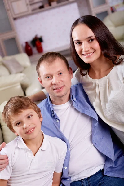 Moderní rodina — Stock fotografie