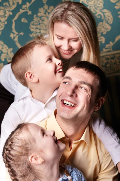 Familie vreugde — Stockfoto