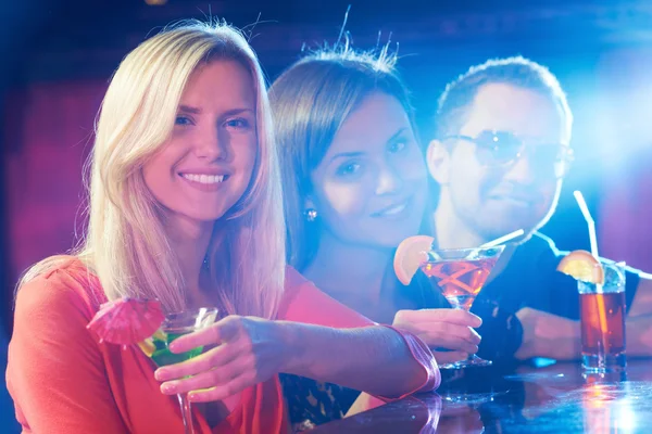 Party in bar — Stock Photo, Image
