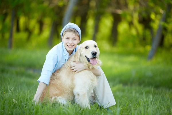 Amor ao cão — Fotografia de Stock