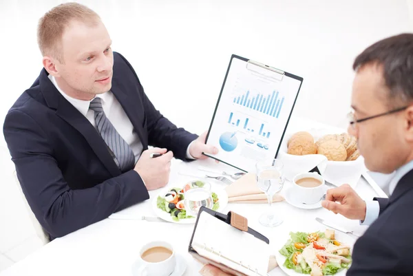 Reunião de comer — Fotografia de Stock