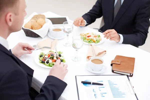 Pranzo di lavoro — Foto Stock