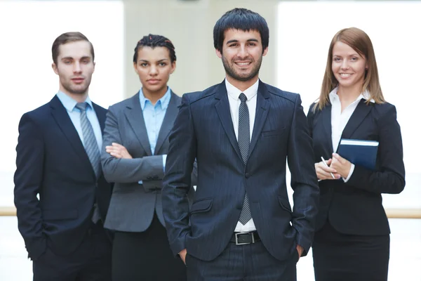 Líder da equipe de negócios — Fotografia de Stock